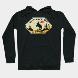 Vintage Retro Sunset Rodeo T-Shirt Hoodie